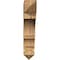 Ekena Millwork Balboa Arts & Crafts Smooth Bracket, Western Red Cedar, 3 1/2"W x 18"D x 18"H BKT04X18X18BOA03SWR - alternate 3